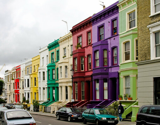 Разноцветная Британия: десять самых красочных уголков для жизни