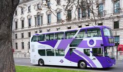 Королевский цвет: в честь платинового юбилея лондонские автобусы «переодели» в праздничную форму