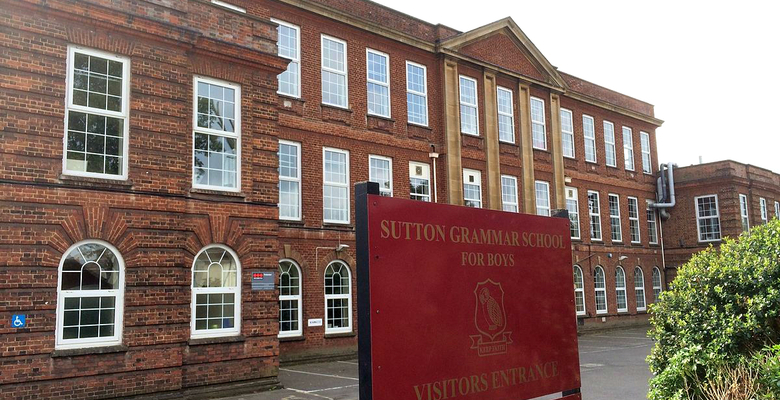 Sutton Grammar School, лондонская грамма-школа для мальчиков. Фото: commons.wikimedia.org