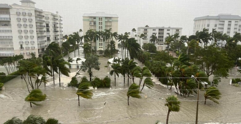 Последствия урагана во Флориде. Фото: twitter.com/NaplesPolice