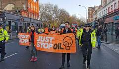 Риши Сунак пообещал расширить полномочия полицейских, чтобы пресечь протесты Just Stop Oil