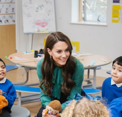 Принцесса Уэльская запускает информационную кампанию по развитию детей младшего возраста