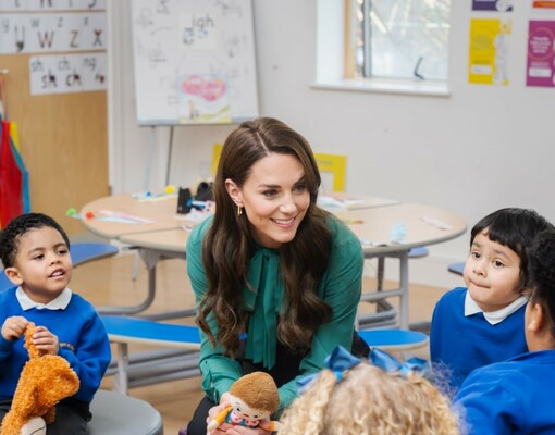Принцесса Уэльская запускает информационную кампанию по развитию детей младшего возраста