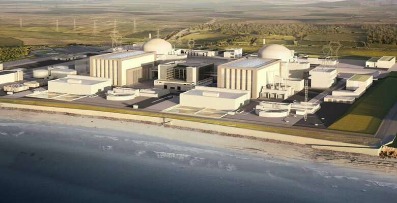 3D модель станции Hinkley Point C. Фото: en.wikimedia.org