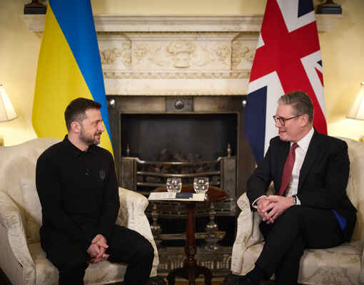 В Лондоне завершились переговоры Владимира Зеленского и Кира Стармера