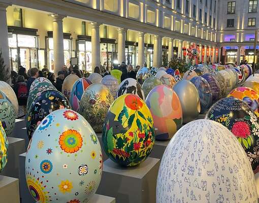 The Big Egg Hunt: в Лондоне готовятся к сезону пасхальной охоты