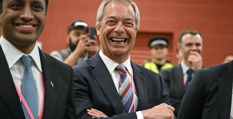 Председатель партии Reform UK Зиа Юсуф и ее лидер Найджел Фарадж. Фото: x.com/reformparty_uk