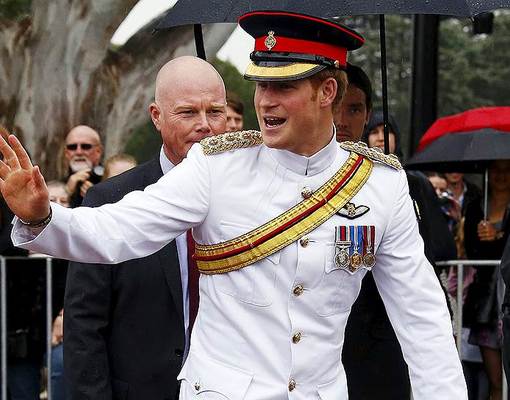 Принц Гарри прибыл в Австралию для прохождения военной службы