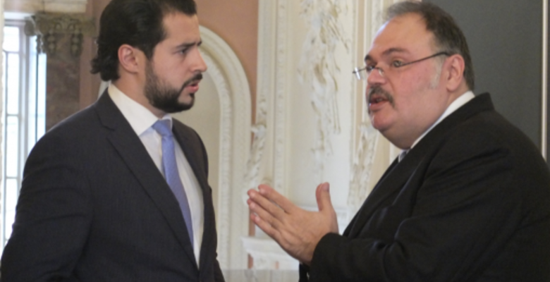  Юрист Камран Балаев и посол Азербайджана в Великобритании Таир Тагизаде