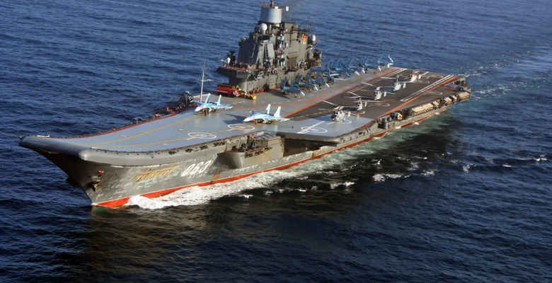 Великобритания потратила на слежку за «Адмиралом Кузнецовым» £1,4 млн