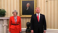 Трамп сообщил о подготовке торгового соглашения с Великобританией