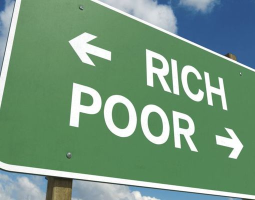 Разрыв между богатыми и бедными продолжает увеличиваться