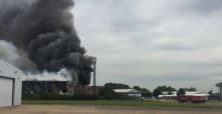 Вблизи лондонского аэропорта Саутенд произошел взрыв