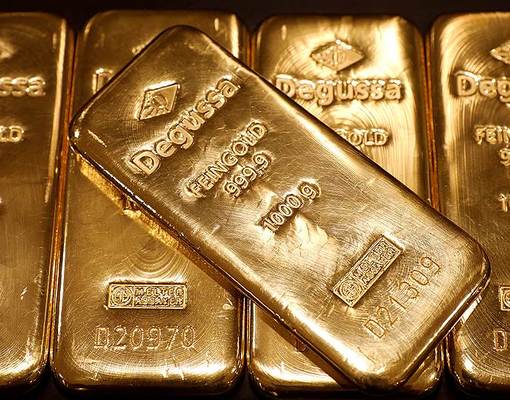 Цены на золото падают шестой день подряд
