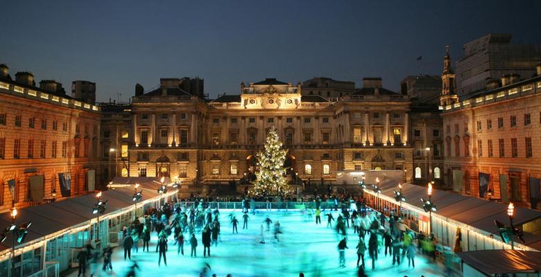 Лучшие диджеи и каток в Somerset House