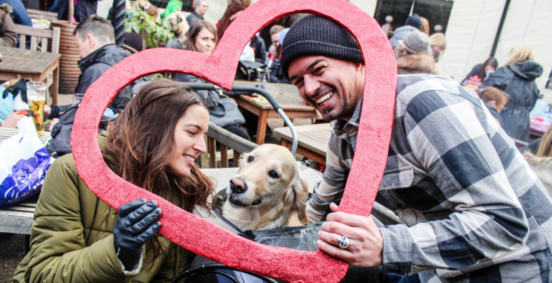 Valentine’s Dog Walk. Ежегодная прогулка с собаками в Hampstead Heath