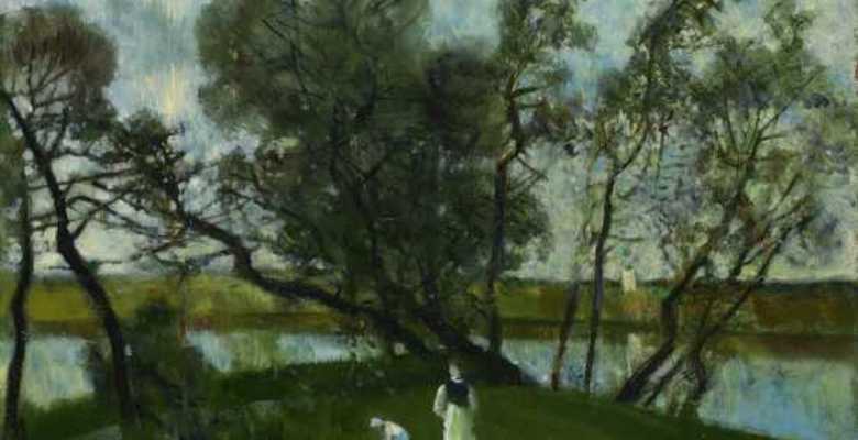 ANDREI MYLNIKOV - Landscape with Trees