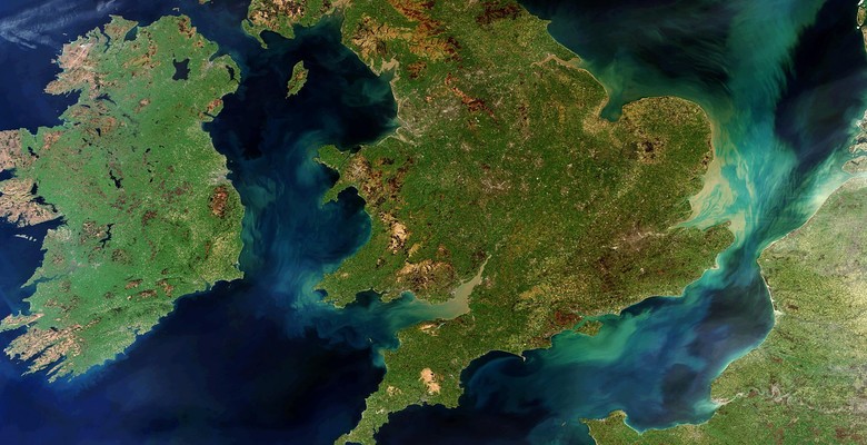 Британские ученые: за последние 200 млн лет Британские острова развернулись на 30°
