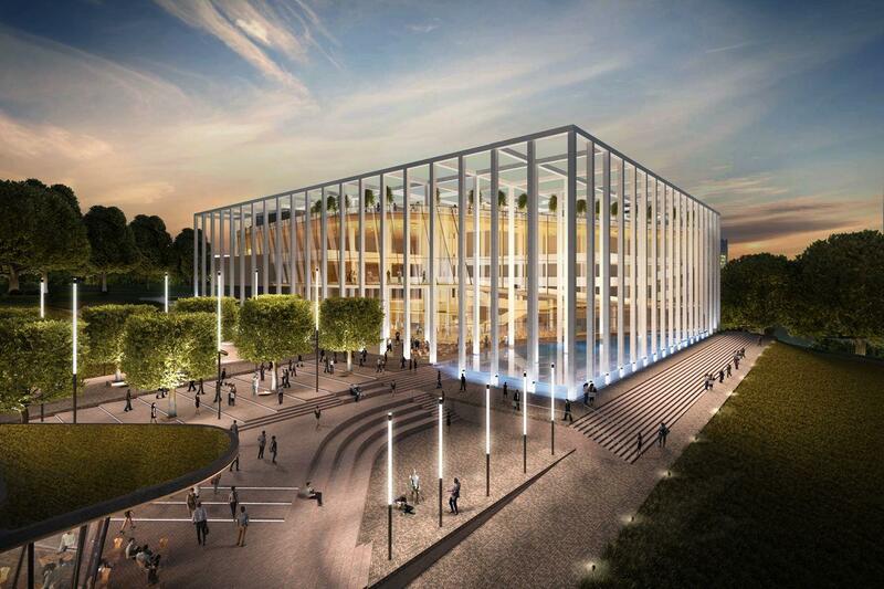 Национальный концертный зал (конкурсный проект). Вильнюс, Литва, 2019.