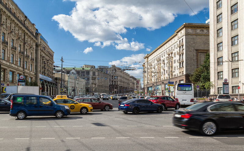 Тверская улица в Москве. Фото: 123rf.com