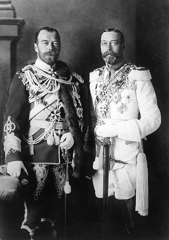 Царь Николай II и король Георг V. Фото: wikimedia.org