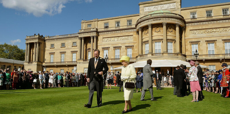 Летний прием при королевском дворце (Garden Party). Фото: royal.uk