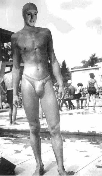 Никита Лобанов-Ростовский, чемпион Болгарии по плаванию, 1951 год. Фото предоставлено героем интервью