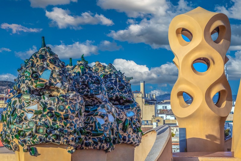 Крыша Casa Mila. Фото: 123rf.com