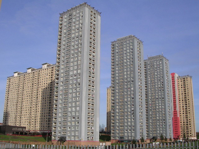 ЖК Red Road Flats в Глазго. Фото: geograph.org/Chris Upson