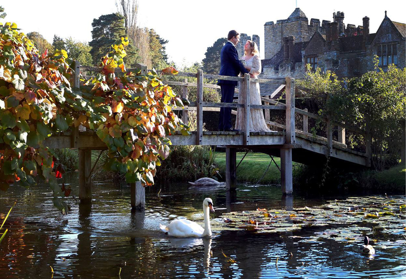 Фото: вторая свадьба Ольги прошла в замке Хивер (Кент), где провела детство Анна Болейн