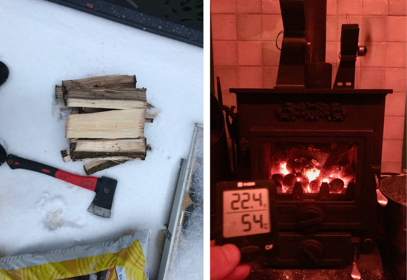 Дрова для растопки Отапливается помещение с помощью камина
